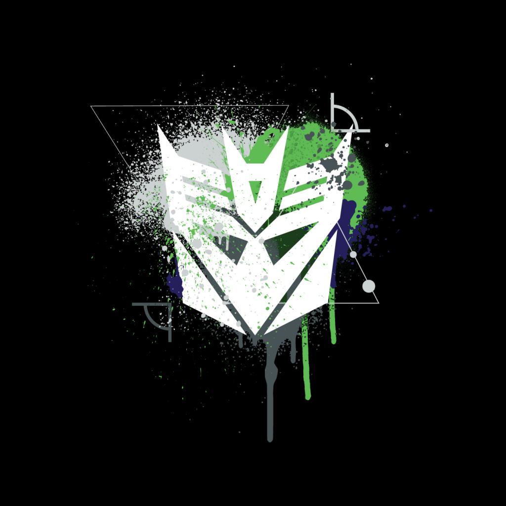 Transformers Decepticons Icon Splatter Women's T-Shirt product image 2