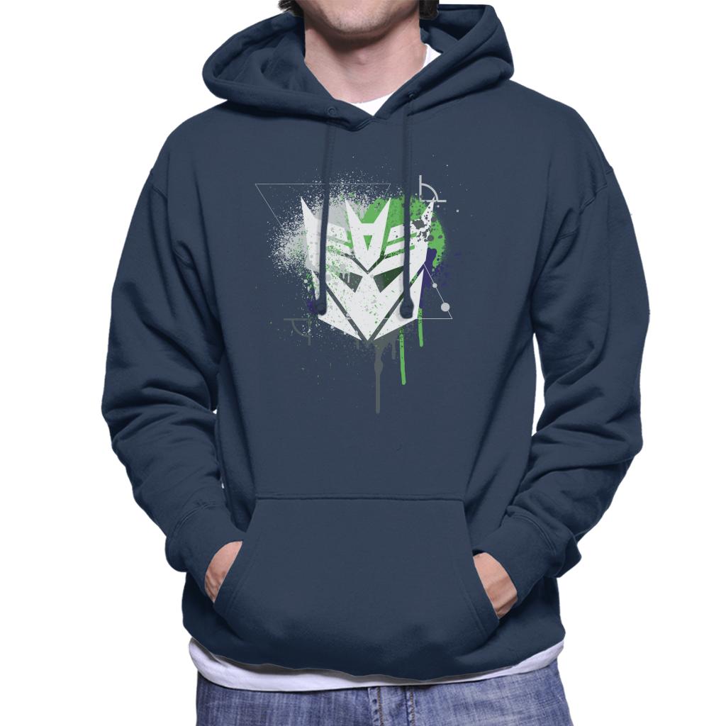 Transformers Decepticons Icon Splatter Men's Hooded product image 4