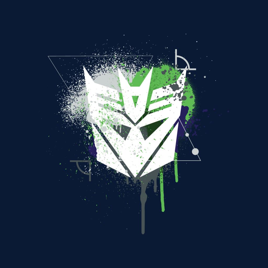 Transformers Decepticons Icon Splatter Men's Hooded product image 5