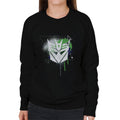 Transformers Decepticons Icon Splatter Women's Sweatshirt product image 1