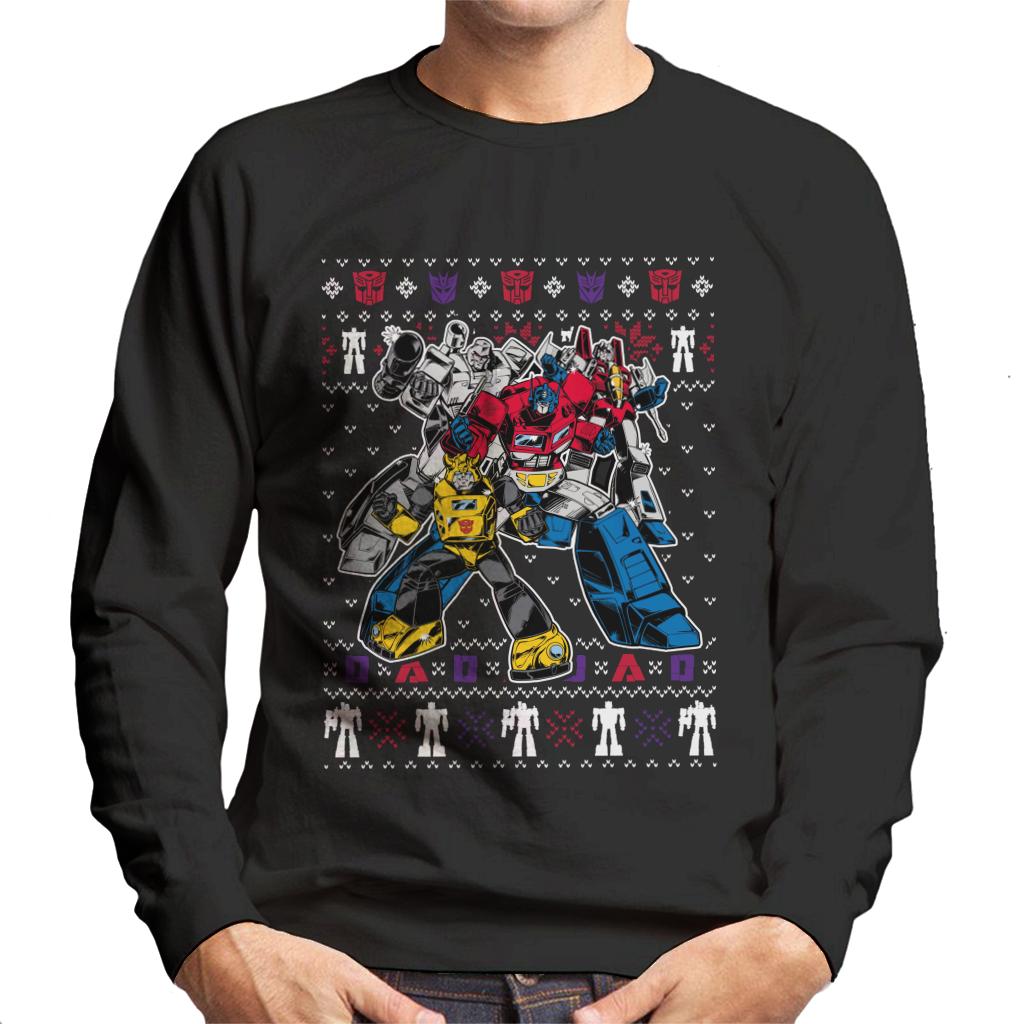 Transformers Christmas Assemble Men's Sweatshirt product image 1