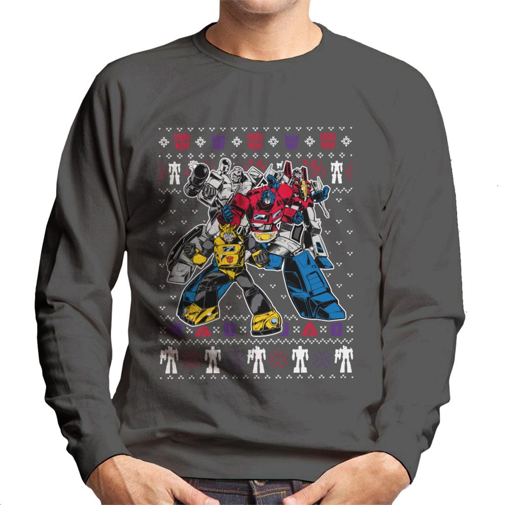 Transformers Christmas Assemble Men's Sweatshirt product image 4