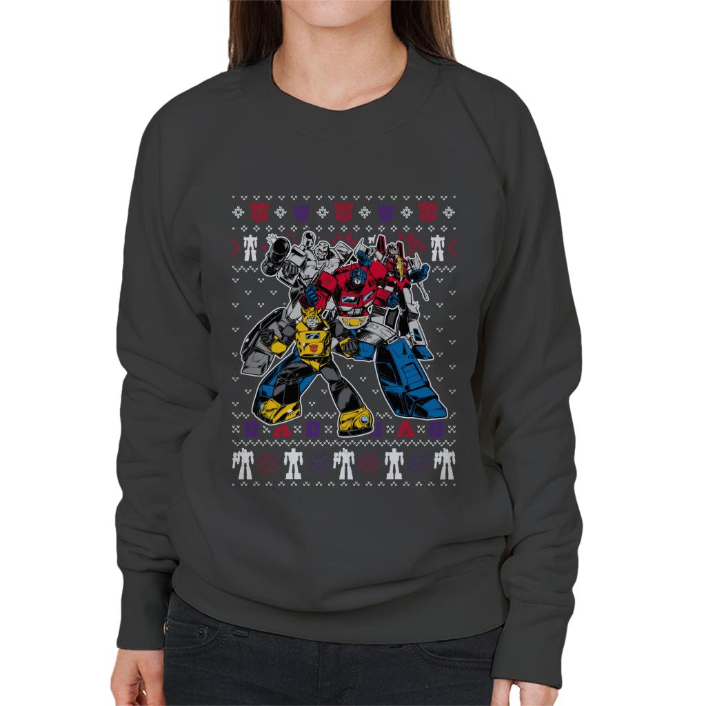 Transformers Christmas Assemble Women's Sweatshirt product image 4