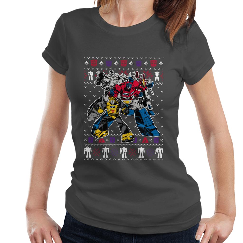 Transformers Christmas Assemble Women's T-Shirt product image 4