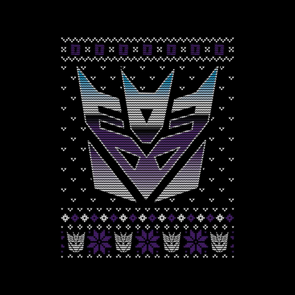 Transformers Christmas Decepticon Crest Women's T-Shirt product image 2