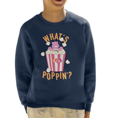 Care Bears Cheer Bear Whats Poppin Kids Sweatshirt product image 1