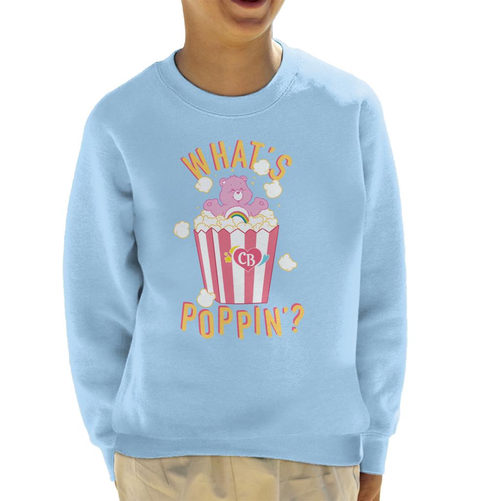 Care Bears Cheer Bear Whats Poppin Kids Sweatshirt product image 4