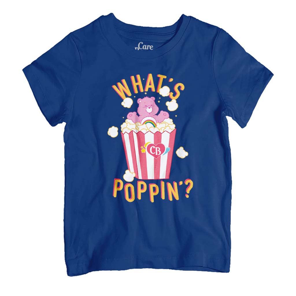 Care Bears Cheer Bear Whats Poppin Kid's T-Shirt product image 1