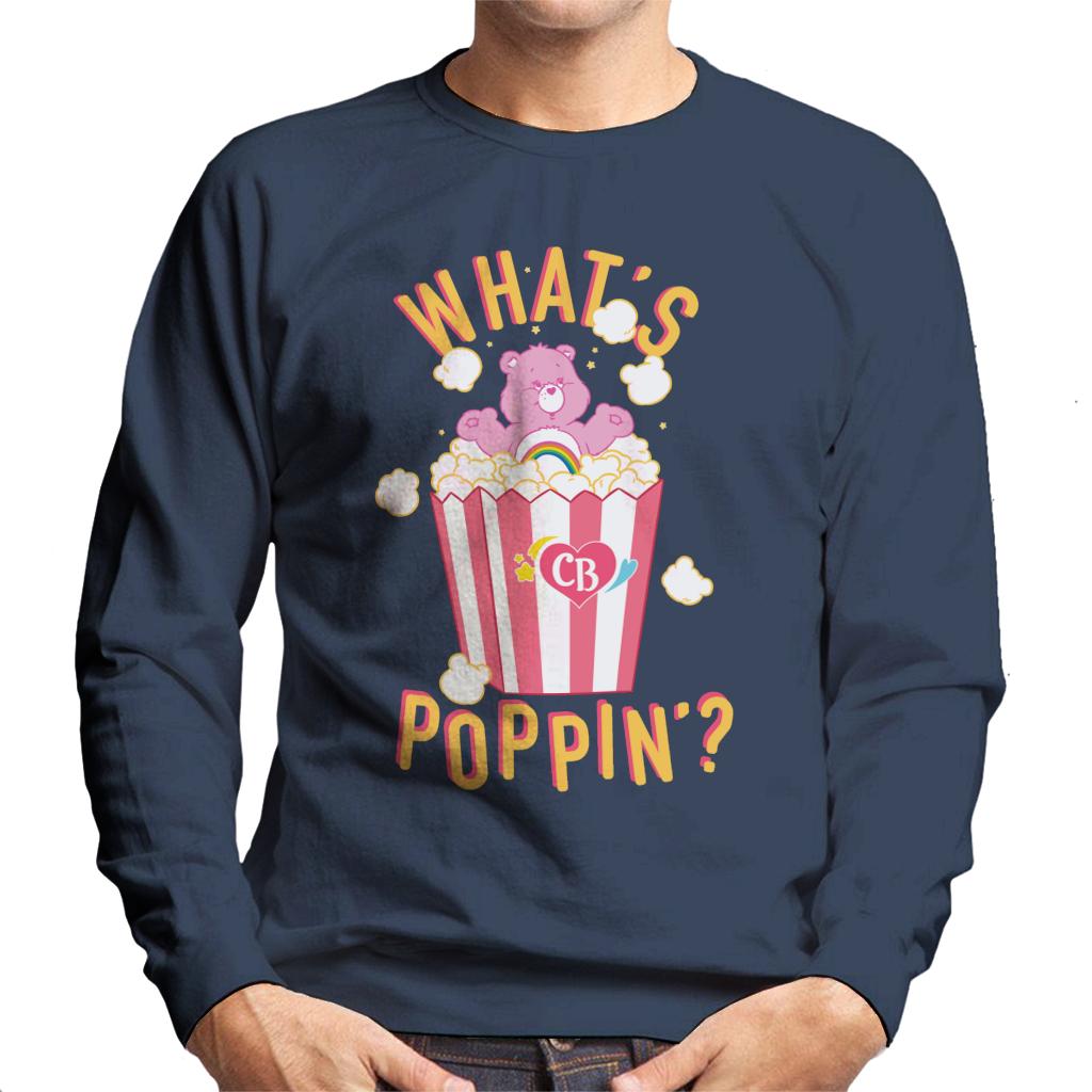 Care Bears Cheer Bear Whats Poppin Men's Sweatshirt product image 1