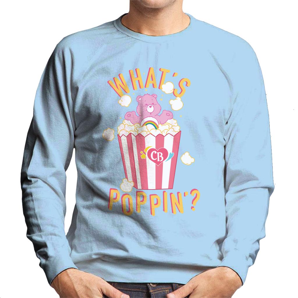 Care Bears Cheer Bear Whats Poppin Men's Sweatshirt product image 4