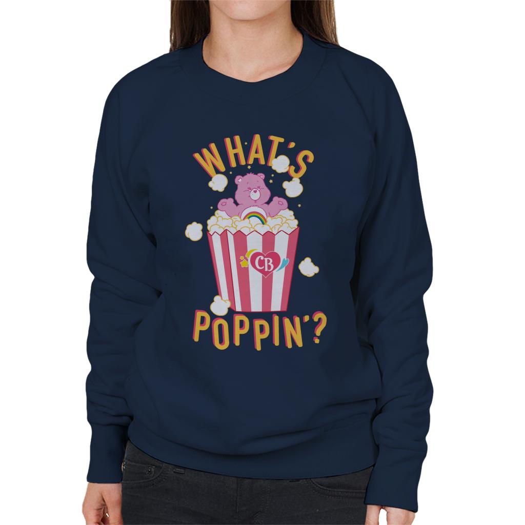Care Bears Cheer Bear Whats Poppin Women's Sweatshirt product image 1