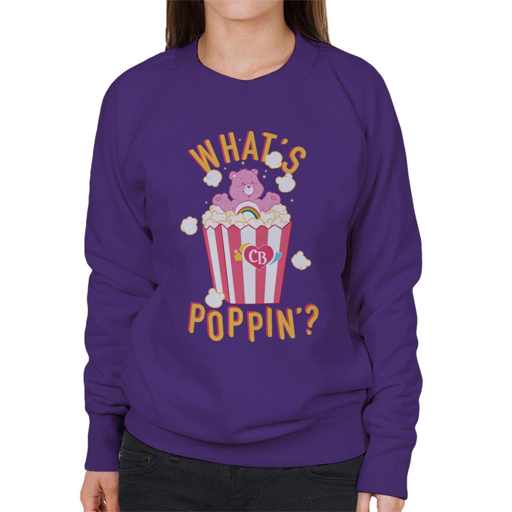Care Bears Cheer Bear Whats Poppin Women's Sweatshirt product image 6