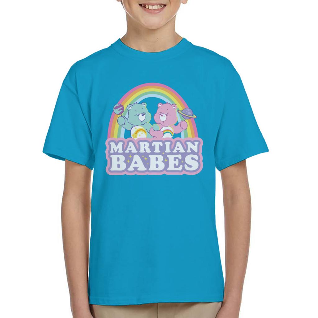 Care Bears Cheer Bear And Wish Martian Babes Kid's T-Shirt product image 1