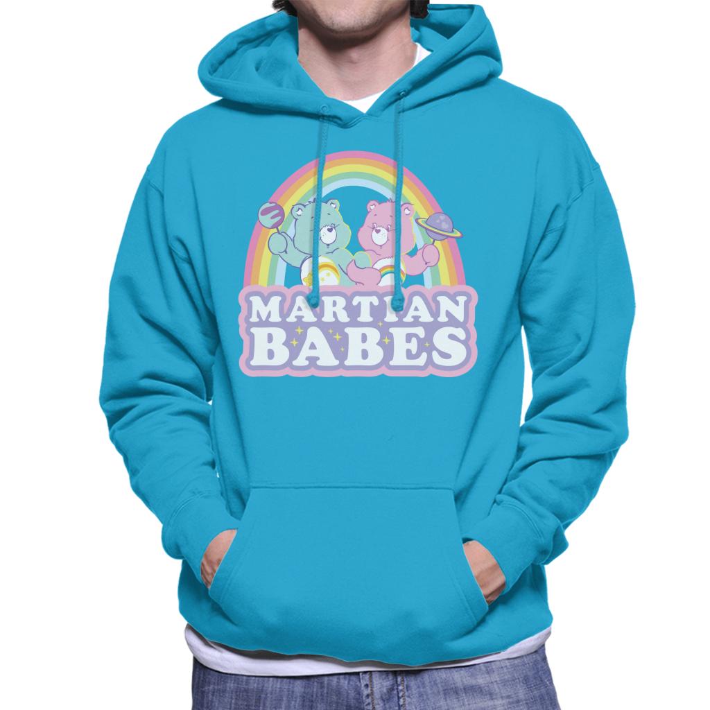 Care Bears Cheer Bear And Wish Martian Babes Men's Hooded product image 1