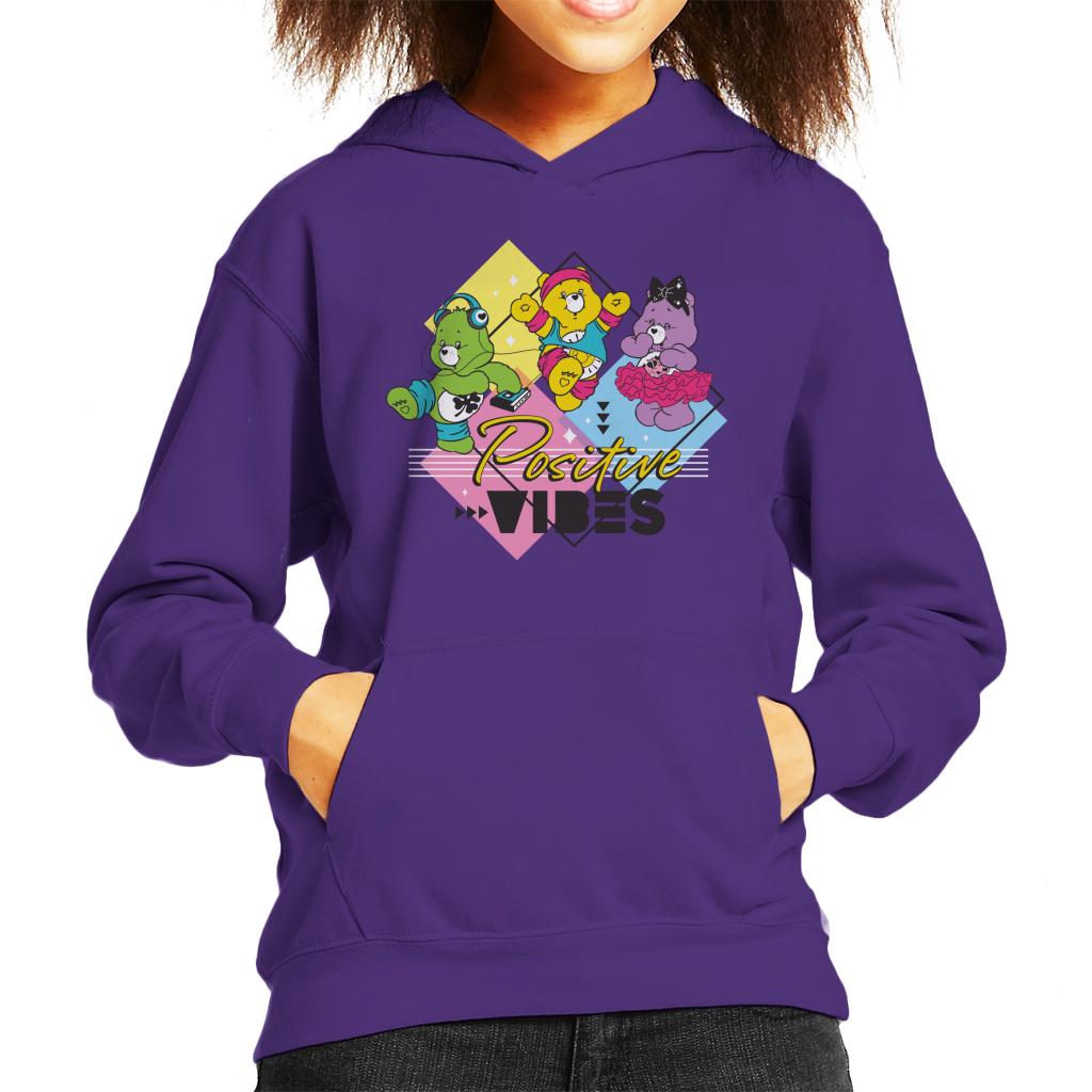 Care Bears Good Luck Bear Positive Vibes Kids Hooded product image 4