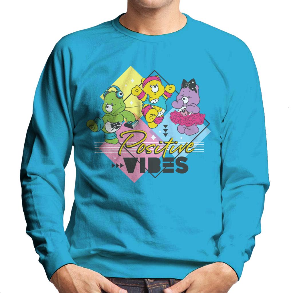 Care Bears Good Luck Bear Positive Vibes Men's Sweatshirt product image 1