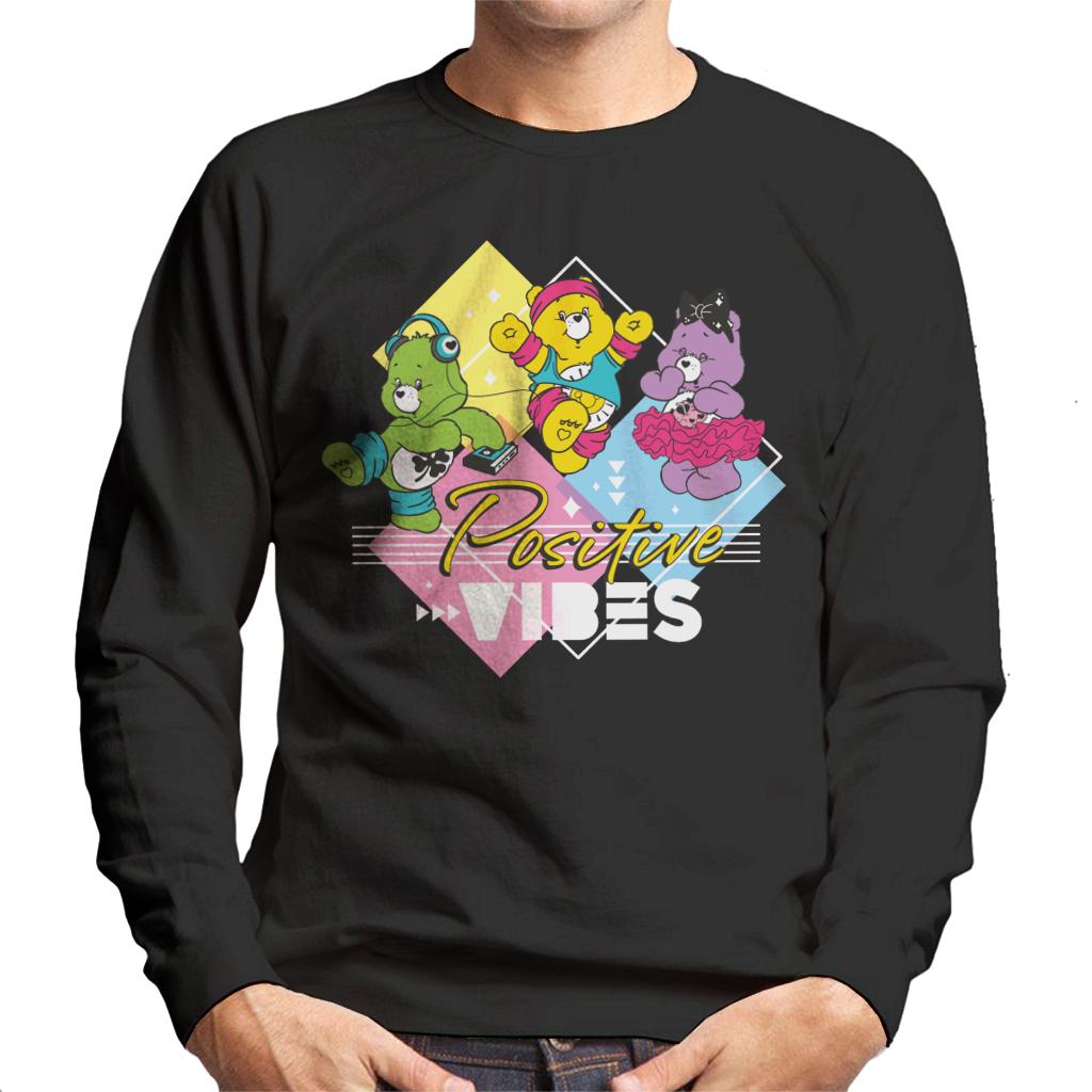 Care Bears Good Luck Bear Positive Vibes White Text Men's product image 1