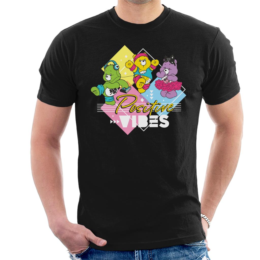 Care Bears Good Luck Bear Positive Vibes White Text Men's product image 1
