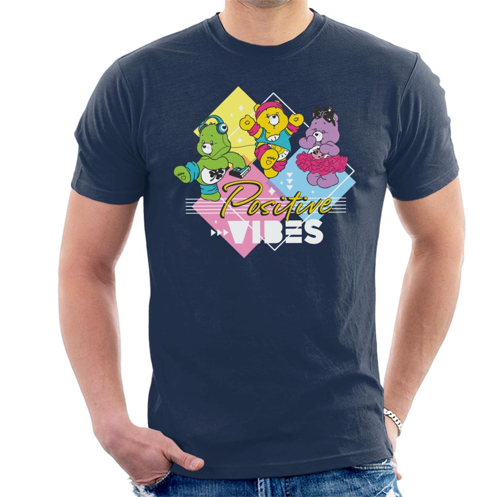 Care Bears Good Luck Bear Positive Vibes White Text Men's product image 4