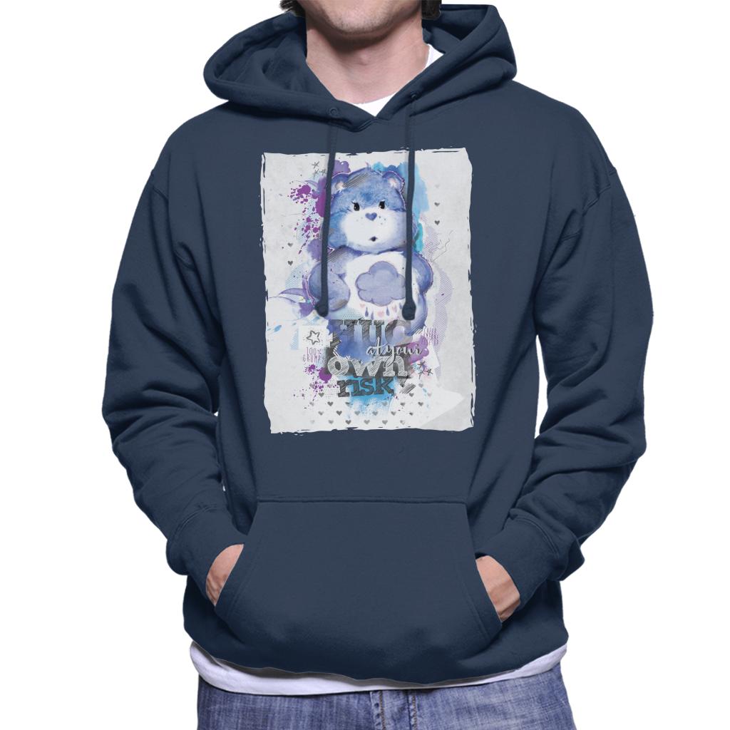 Care Bears Grumpy Bear Hug At Your Own Risk Men's Hooded product image 1