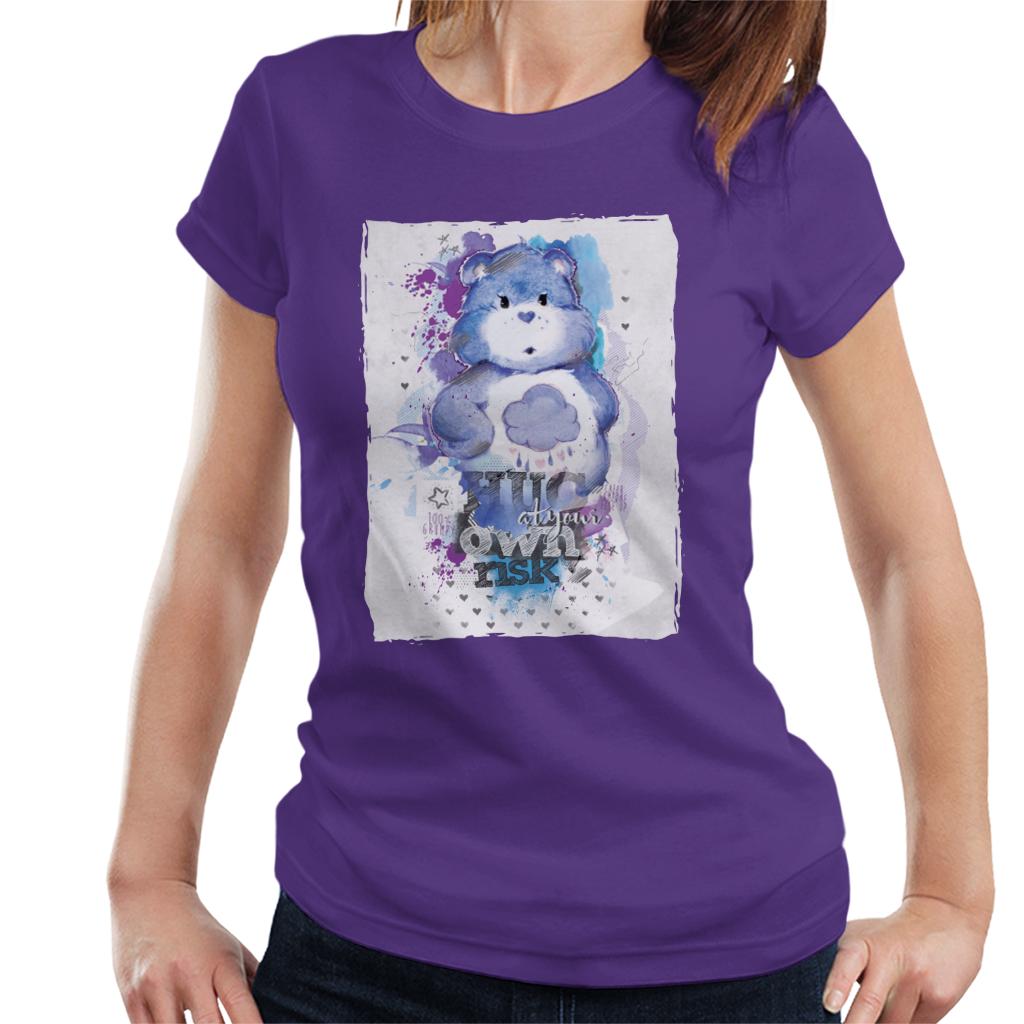 Care Bears Grumpy Bear Hug At Your Own Risk Women's T-Shirt product image 4