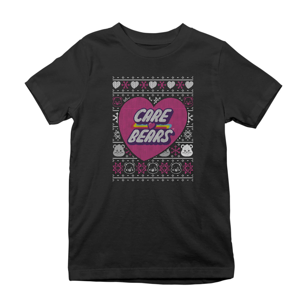 Care Bears UTM Christmas Cheer Bear Love Heart Kids T-Shirt product image 1