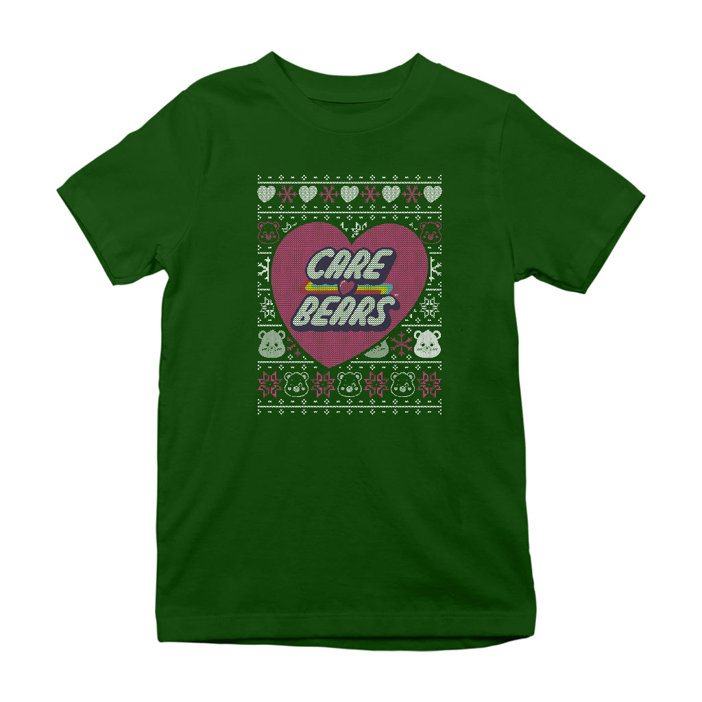 Care Bears UTM Christmas Cheer Bear Love Heart Kids T-Shirt product image 4