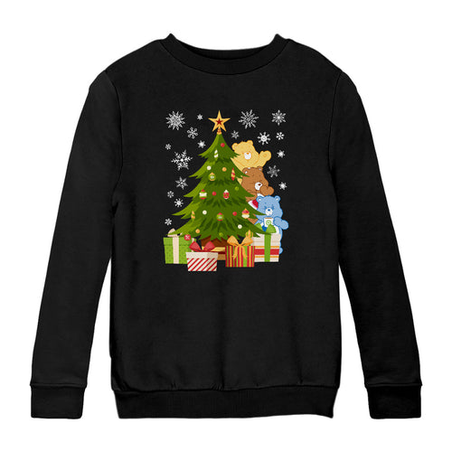 Care Bears Christmas Behind The Tree Kids Sweatshirt product image 1