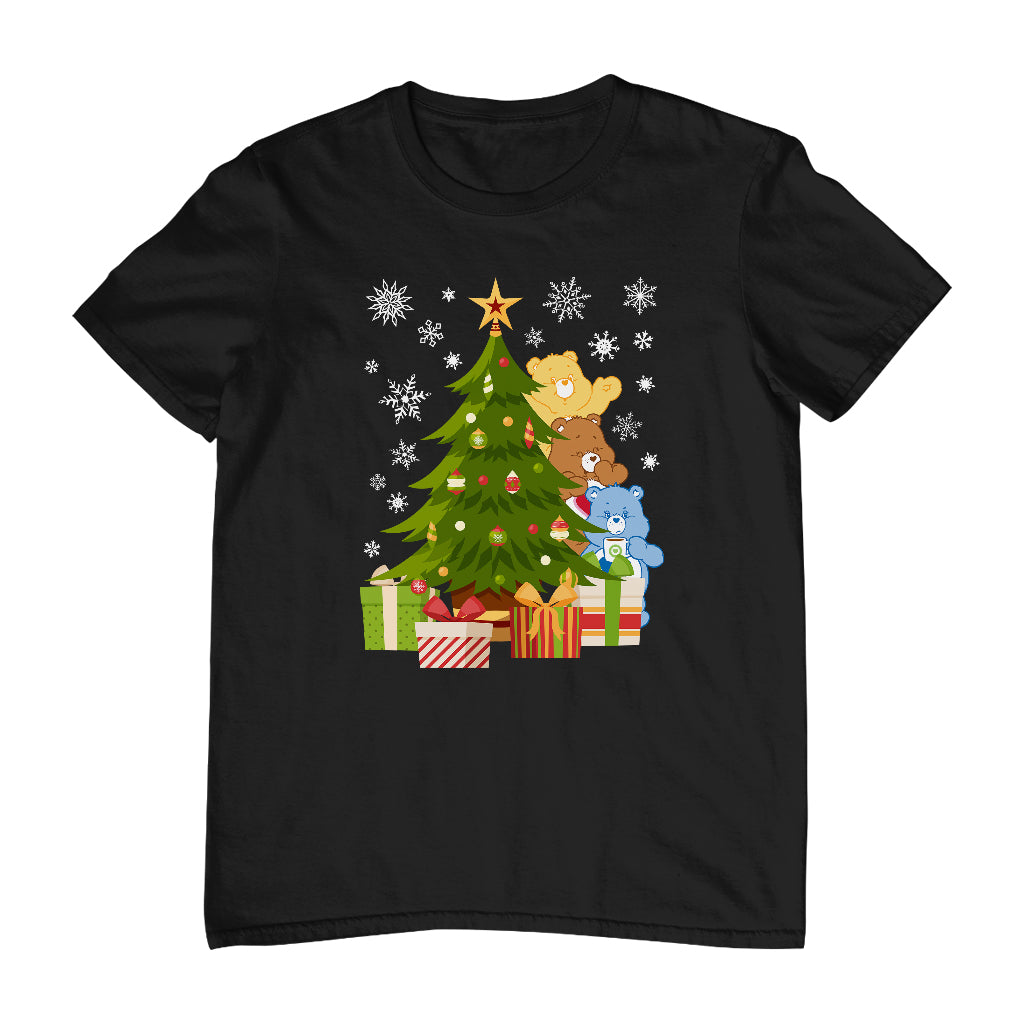 Care Bears Christmas Behind The Tree Men's T-Shirt product image 1