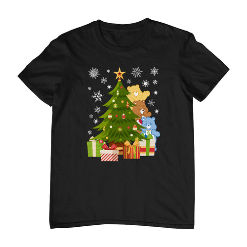 Care Bears Christmas Behind The Tree Men's T-Shirt product image 1