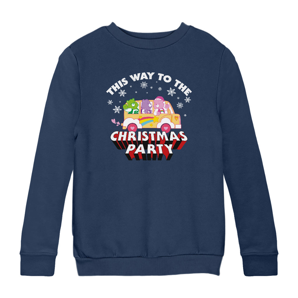 Care Bears Christmas This Way To The Party Kids Sweatshirt product image 1