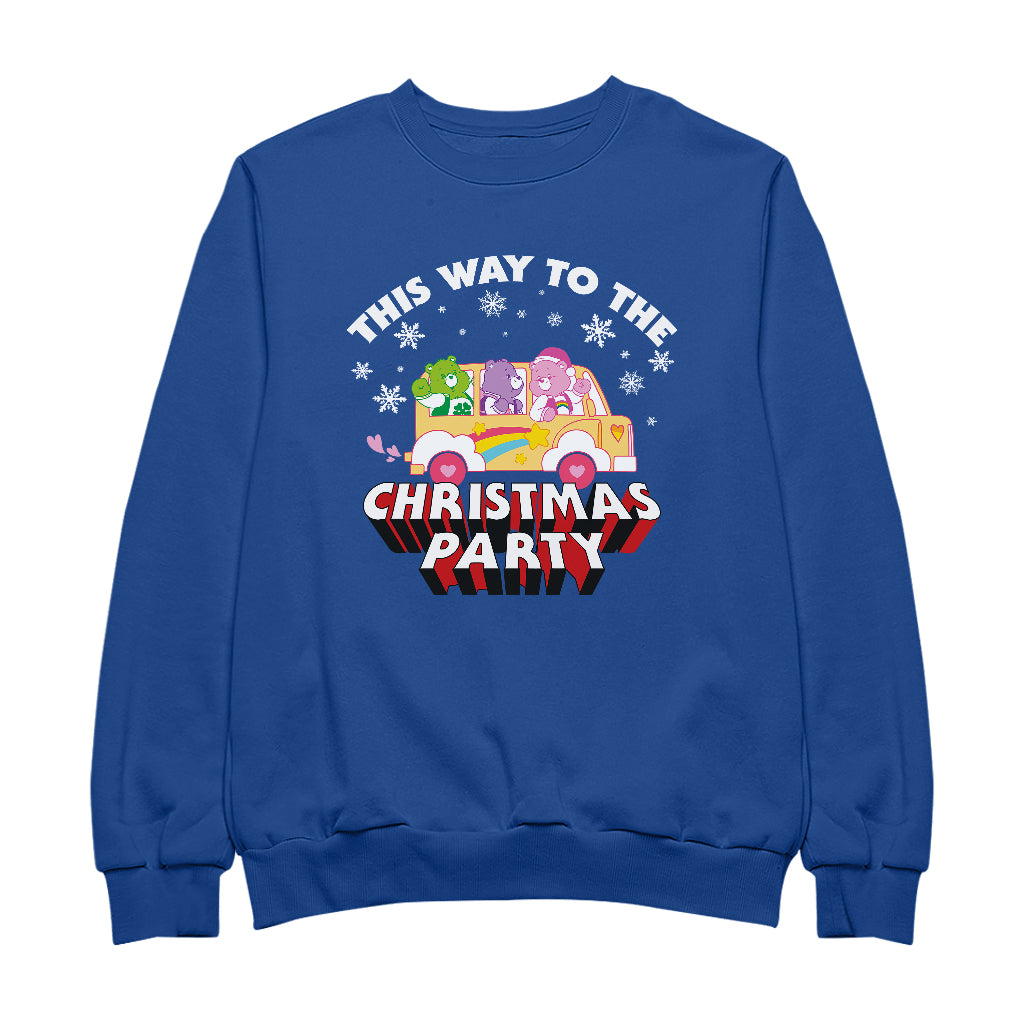 Care Bears Christmas This Way To The Party Men's Sweatshirt product image 4