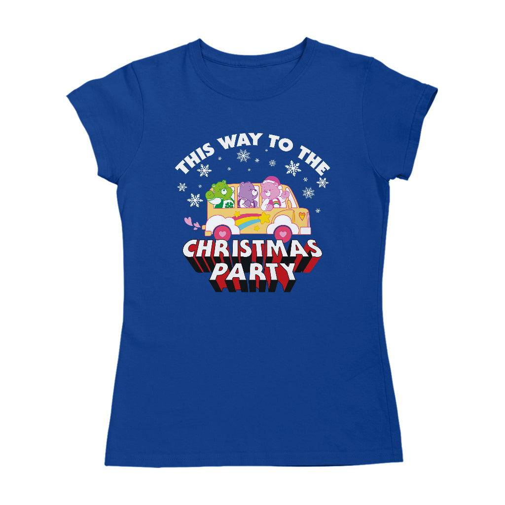 Care Bears Christmas This Way To The Party Women's T-Shirt product image 4