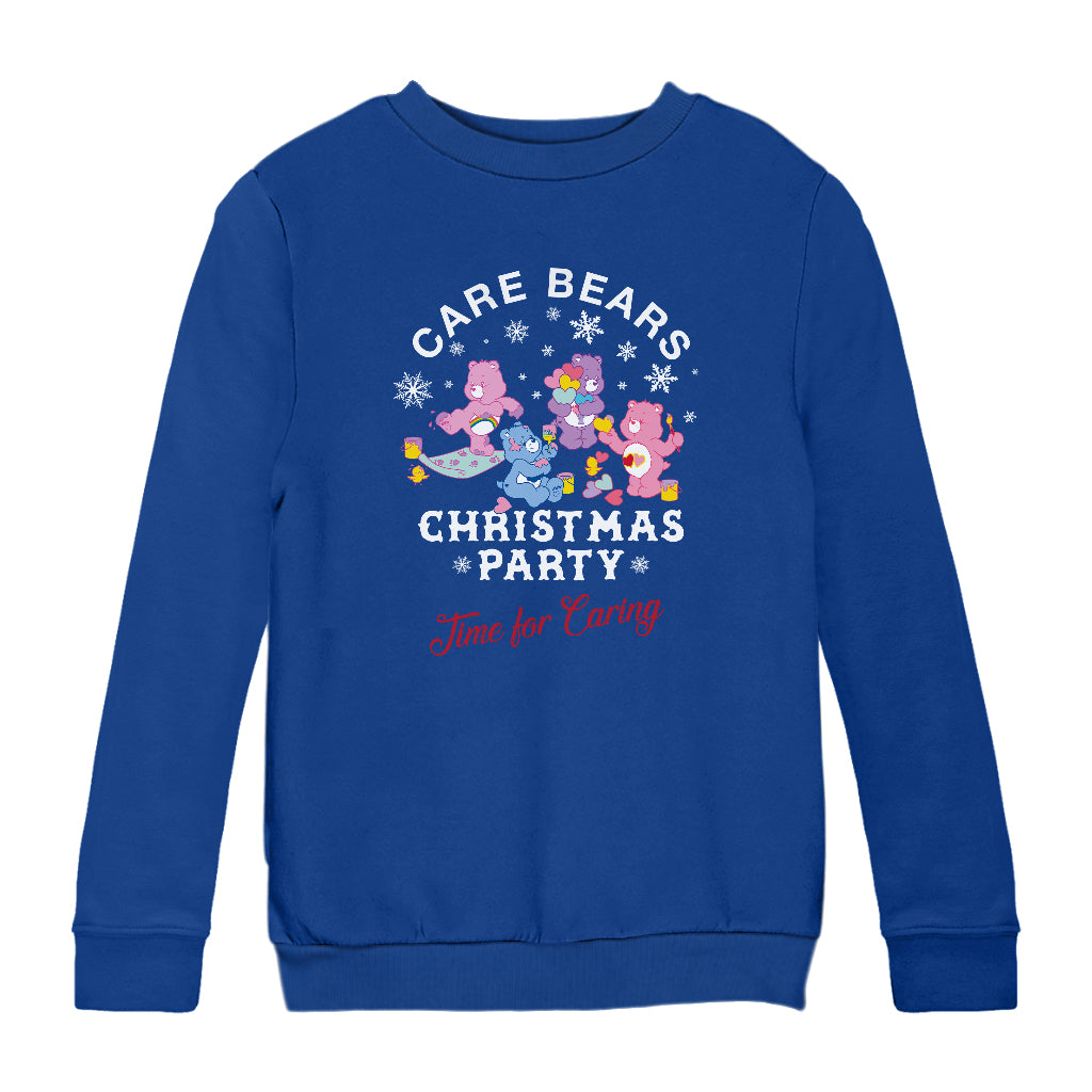 Care Bears Christmas Party Time For Caring Kids Sweatshirt product image 4