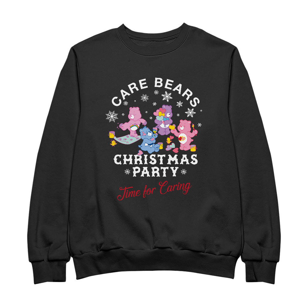Care Bears Christmas Party Time For Caring Men's Sweatshirt product image 1