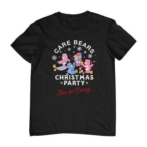 Care Bears Christmas Party Time For Caring Men's T-Shirt product image 1