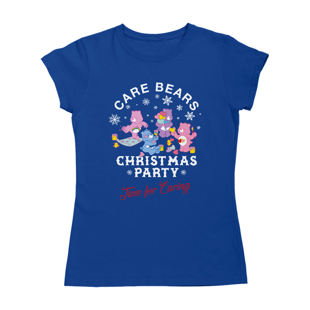 Care Bears Christmas Party Time For Caring Women's T-Shirt product image 4