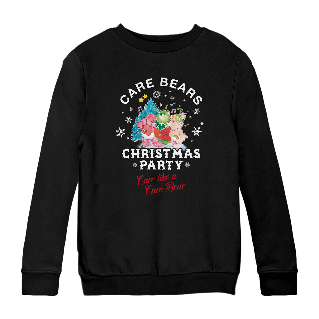 Care Bears Christmas Party Like A Bear Kids Sweatshirt product image 1