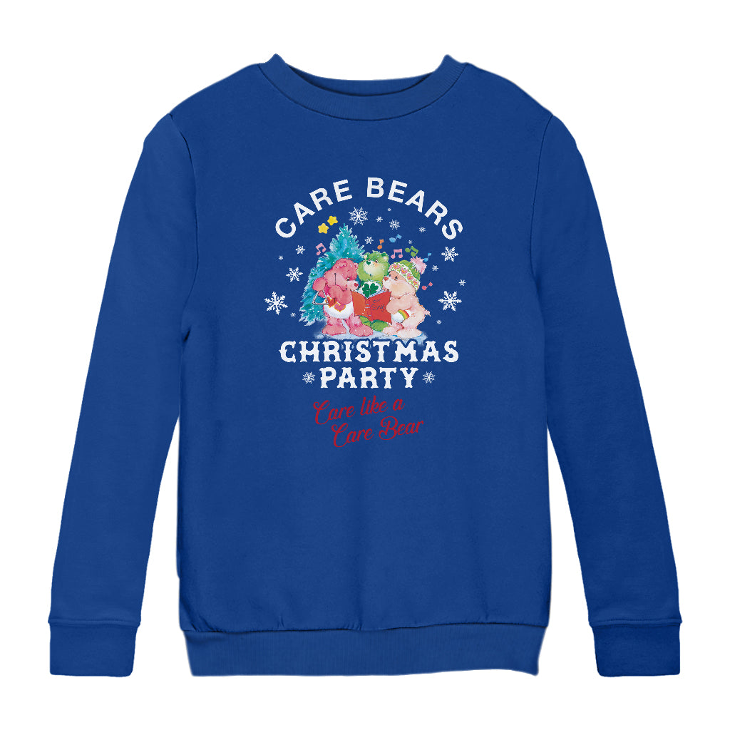 Care Bears Christmas Party Like A Bear Kids Sweatshirt product image 4