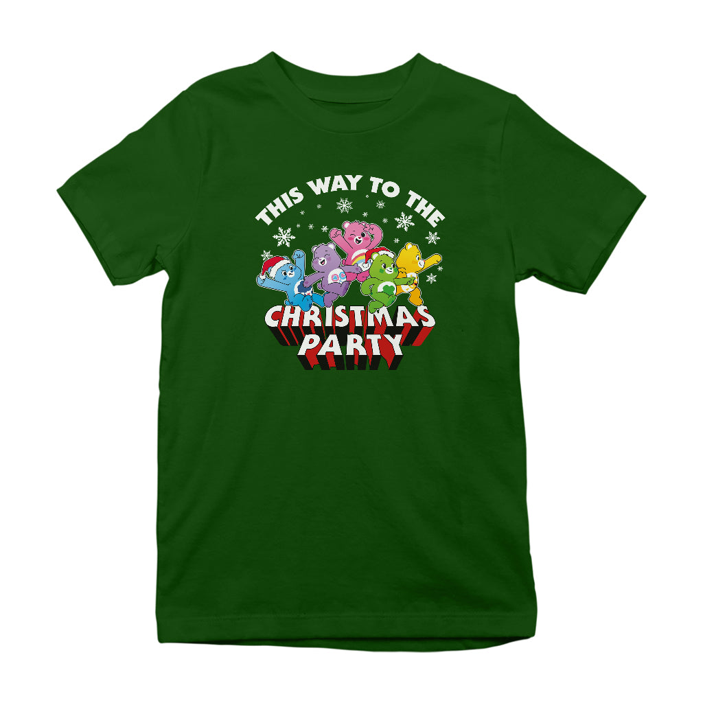 Care Bears UTM Christmas Party Excitement Kids T-Shirt product image 4