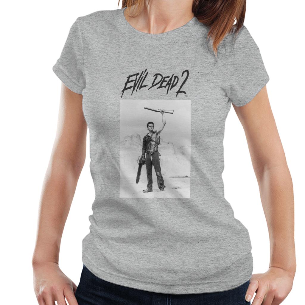 Evil Dead 2 Black Text Logo Women's T-Shirt product image 1