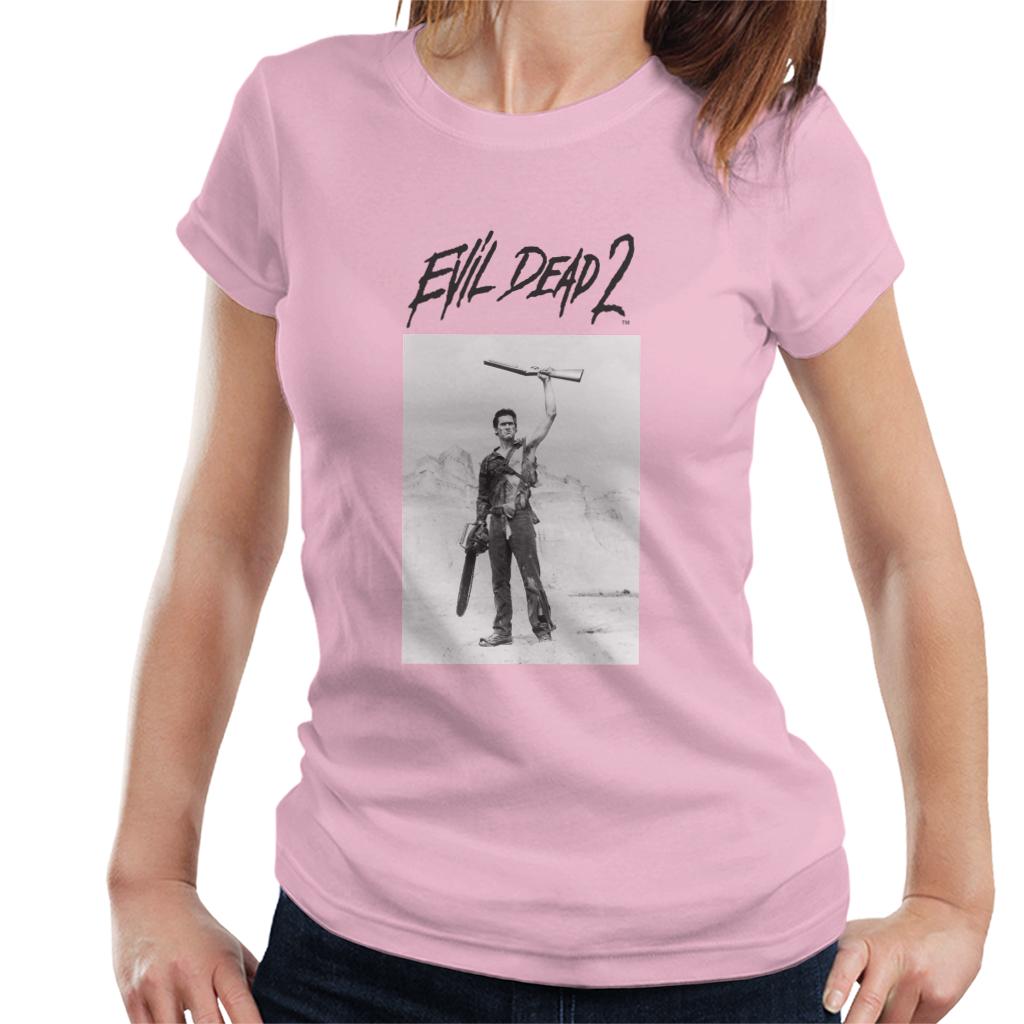 Evil Dead 2 Black Text Logo Women's T-Shirt product image 6
