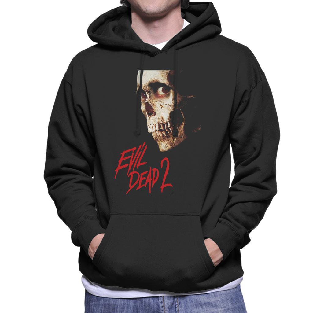 Evil Dead 2 Cinematic Skull Men's Hooded Sweatshirt product image 1
