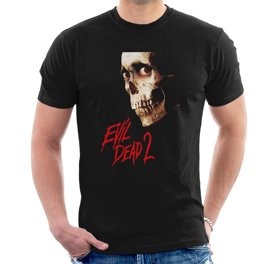 Evil Dead 2 Cinematic Skull Men's T-Shirt product image 1
