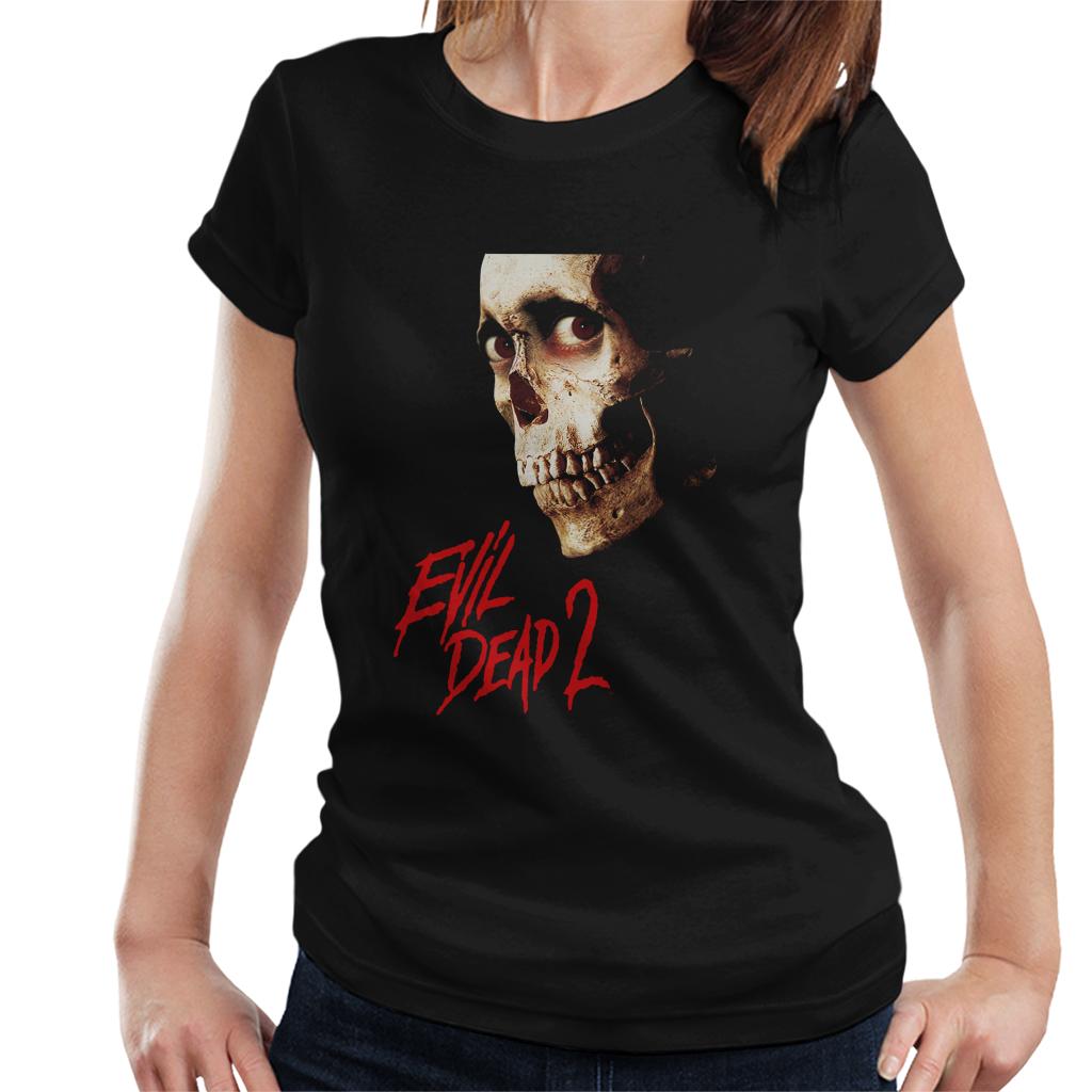 Evil Dead 2 Cinematic Skull Women's T-Shirt product image 1