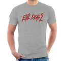 Evil Dead 2 Red Text Logo Men's T-Shirt product image 1