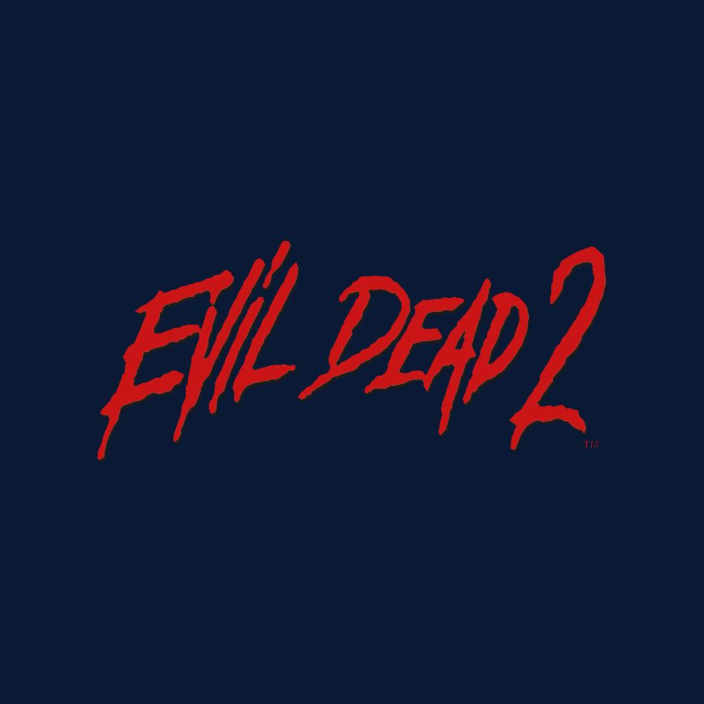 Evil Dead 2 Red Text Logo Women's Hooded Sweatshirt product image 5