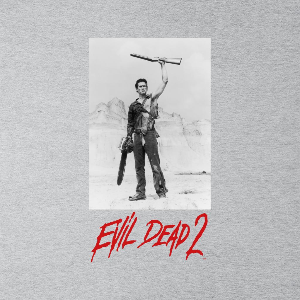 Evil Dead 2 Ash Red Text Logo Women's Sweatshirt product image 5