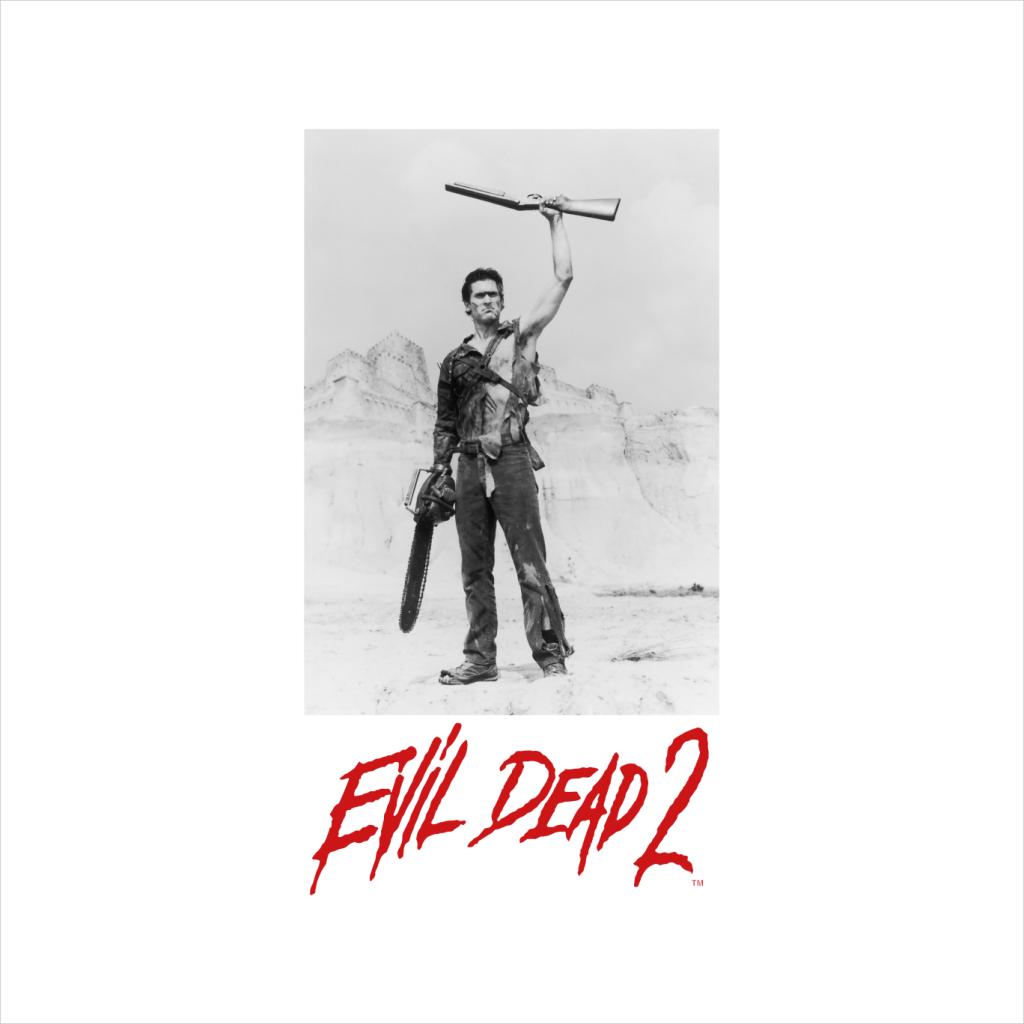 Evil Dead 2 Ash Red Text Logo Women's T-Shirt product image 7