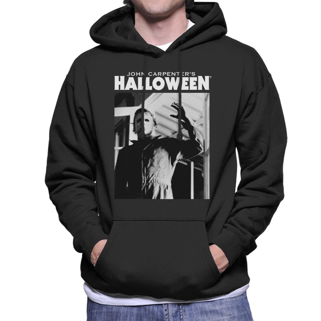 Halloween Michael Myers Enters Home Men's Hooded Sweatshirt product image 1